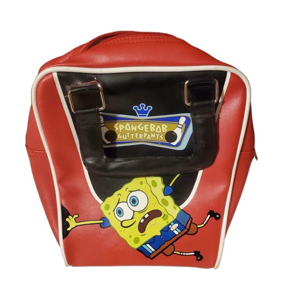Spongebob Gutterpants Bowling Bag Lunchbox Purse Y2K collectible